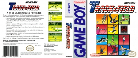 Game Boy - Track and Field Box Art