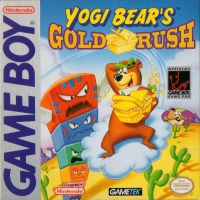 Game Boy - Yogi Bear's Gold Rush Box Art Front