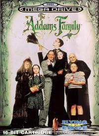 Genesis - The Addams Family Box Art Front