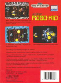 Genesis - Atomic Robo Kid Box Art Back