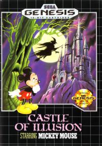 Genesis - Castle of Illusion Starring Mickey Mouse Box Art Front