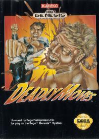 Genesis - Deadly Moves Box Art Front