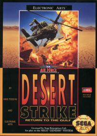 Genesis - Desert Strike Return to the Gulf Box Art Front