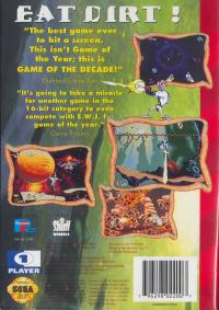 Genesis - Earthworm Jim Box Art Back