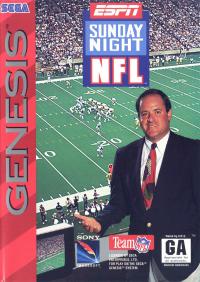 Genesis - ESPN Sunday Night NFL Box Art Front
