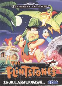 Genesis - The Flintstones Box Art Front