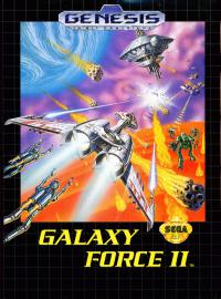 Genesis - Galaxy Force II Box Art Front