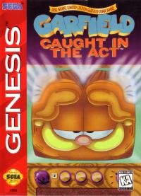 Genesis - Garfield Caught in the Act Box Art Front