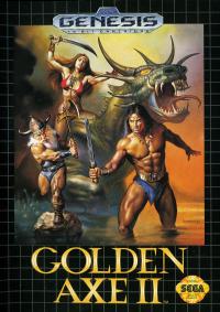 Genesis - Golden Axe II Box Art Front