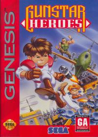 Genesis - Gunstar Heroes Box Art Front