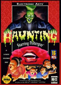 Genesis - Haunting starring Polterguy Box Art Front
