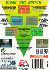 Genesis - IMG International Tour Tennis Box Art Back