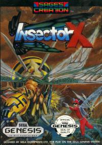 Genesis - Insector X Box Art Front