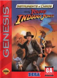 Genesis - Instruments of Chaos starring Young Indiana Jones Box Art Front