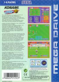Genesis - International Superstar Soccer Deluxe Box Art Back