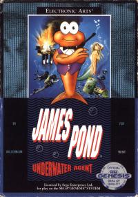 Genesis - James Pond Underwater Agent Box Art Front