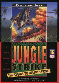 Genesis - Jungle Strike Box Art Front
