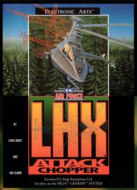 Genesis - LHX Attack Chopper Box Art Front