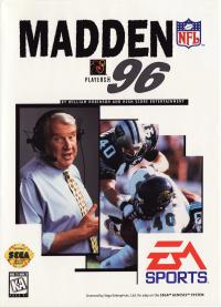 Genesis - Madden NFL '96 Box Art Front