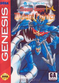 Genesis - Mazin Saga Mutant Fighter Box Art Front