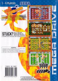 Genesis - Mega Bomberman Box Art Back