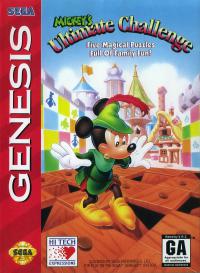 Genesis - Mickey's Ultimate Challenge Box Art Front