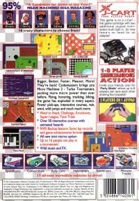Genesis - Micro Machines 2 Turbo Tournament Box Art Back
