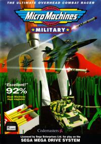 Genesis - Micro Machines Military Box Art Front