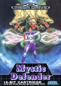 Genesis - Mystic Defender Box Art Front