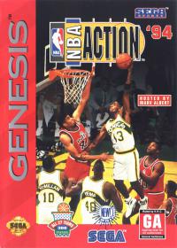 Genesis - NBA Action '94 Box Art Front