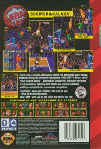 Genesis - NBA Jam Box Art Back