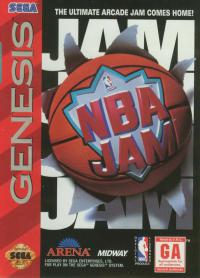 Genesis - NBA Jam Box Art Front