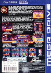 Genesis - NBA Jam Tournament Edition Box Art Back