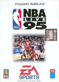 Genesis - NBA Live 95 Box Art Front