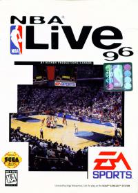 Genesis - NBA Live 96 Box Art Front