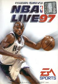 Genesis - NBA Live 97 Box Art Front