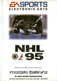 Genesis - NHL 95 Box Art Front