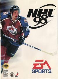 Genesis - NHL 98 Box Art Front