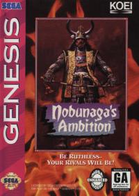 Genesis - Nobunaga's Ambition Box Art Front