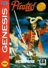 Genesis - Pirates! Gold Box Art Front
