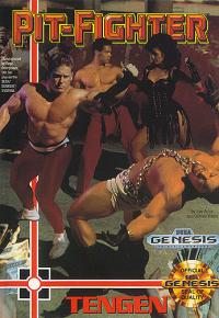 Genesis - Pit Fighter Box Art Front