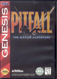 Genesis - Pitfall The Mayan Adventure Box Art Front