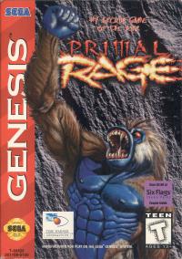 Genesis - Primal Rage Box Art Front