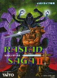 Genesis - Rastan Saga II Box Art Front