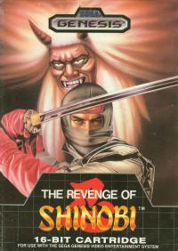 Genesis - The Revenge of Shinobi Box Art Front
