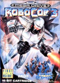 Genesis - RoboCop 3 Box Art Front