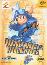 Genesis - Rocket Knight Adventures Box Art Front
