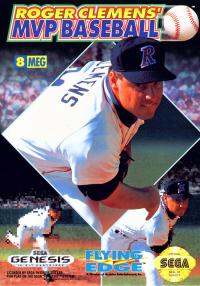 Genesis - Roger Clemens' MVP Baseball Box Art Front