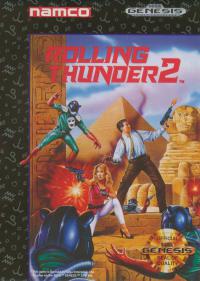 Genesis - Rolling Thunder 2 Box Art Front