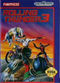 Genesis - Rolling Thunder 3 Box Art Front